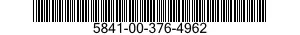 5841-00-376-4962  5841003764962 003764962