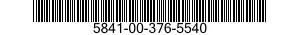5841-00-376-5540  5841003765540 003765540