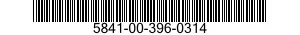 5841-00-396-0314  5841003960314 003960314