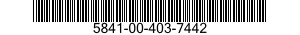 5841-00-403-7442  5841004037442 004037442