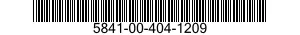 5841-00-404-1209  5841004041209 004041209