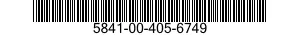 5841-00-405-6749 PANEL,SET CONTROL 5841004056749 004056749