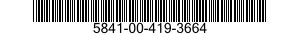5841-00-419-3664 RADAR SET SUBASSEMBLY 5841004193664 004193664