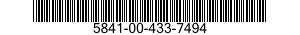 5841-00-433-7494  5841004337494 004337494