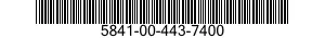 5841-00-443-7400  5841004437400 004437400