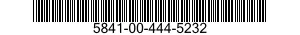 5841-00-444-5232  5841004445232 004445232