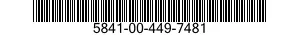 5841-00-449-7481  5841004497481 004497481