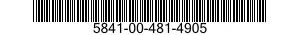 5841-00-481-4905  5841004814905 004814905