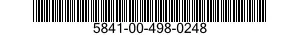 5841-00-498-0248  5841004980248 004980248
