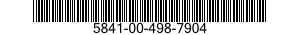 5841-00-498-7904  5841004987904 004987904