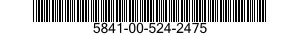 5841-00-524-2475  5841005242475 005242475
