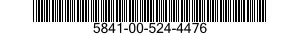 5841-00-524-4476  5841005244476 005244476