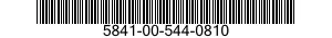 5841-00-544-0810  5841005440810 005440810