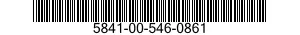 5841-00-546-0861  5841005460861 005460861