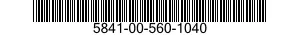 5841-00-560-1040  5841005601040 005601040