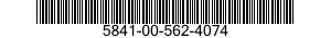 5841-00-562-4074  5841005624074 005624074