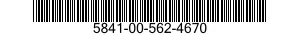 5841-00-562-4670  5841005624670 005624670