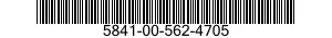 5841-00-562-4705  5841005624705 005624705