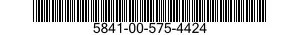 5841-00-575-4424  5841005754424 005754424