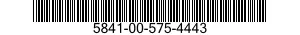 5841-00-575-4443  5841005754443 005754443