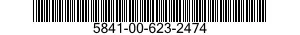 5841-00-623-2474  5841006232474 006232474