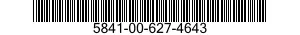 5841-00-627-4643  5841006274643 006274643