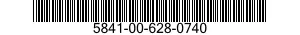 5841-00-628-0740 HOOK,SUPPORT 5841006280740 006280740