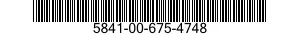 5841-00-675-4748  5841006754748 006754748