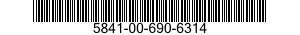 5841-00-690-6314  5841006906314 006906314