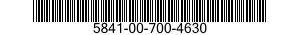 5841-00-700-4630  5841007004630 007004630