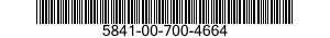 5841-00-700-4664  5841007004664 007004664