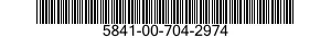 5841-00-704-2974  5841007042974 007042974
