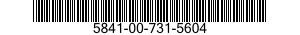 5841-00-731-5604  5841007315604 007315604