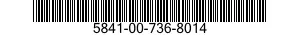 5841-00-736-8014  5841007368014 007368014