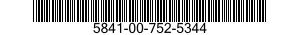5841-00-752-5344  5841007525344 007525344