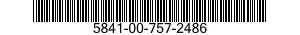 5841-00-757-2486  5841007572486 007572486