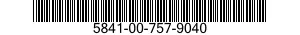5841-00-757-9040  5841007579040 007579040