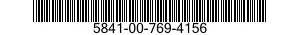 5841-00-769-4156  5841007694156 007694156