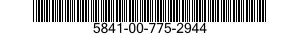 5841-00-775-2944  5841007752944 007752944