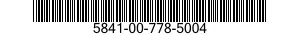 5841-00-778-5004  5841007785004 007785004