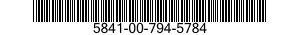 5841-00-794-5784  5841007945784 007945784