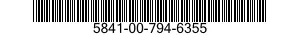 5841-00-794-6355  5841007946355 007946355