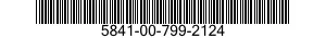 5841-00-799-2124  5841007992124 007992124