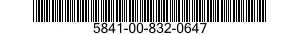 5841-00-832-0647  5841008320647 008320647