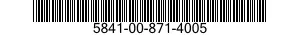 5841-00-871-4005  5841008714005 008714005