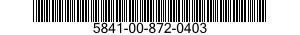 5841-00-872-0403 MODULE,INDICATOR 5841008720403 008720403