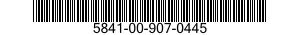5841-00-907-0445  5841009070445 009070445