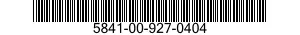 5841-00-927-0404  5841009270404 009270404