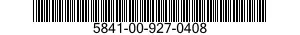 5841-00-927-0408  5841009270408 009270408