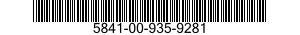 5841-00-935-9281  5841009359281 009359281